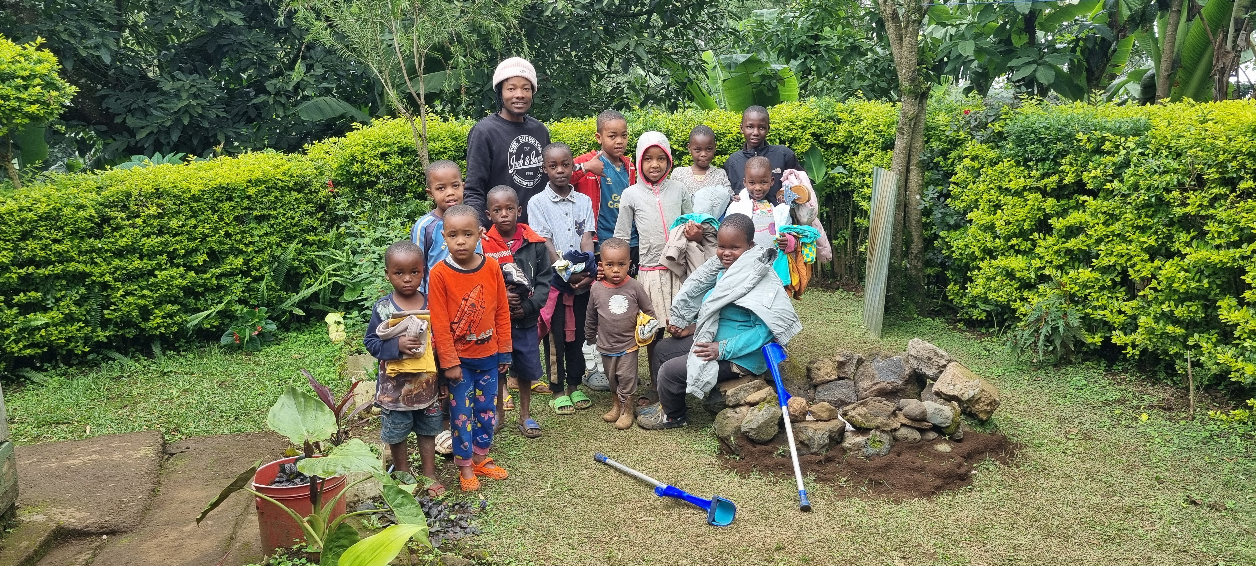 Clothing distribution in Moshi, 2024